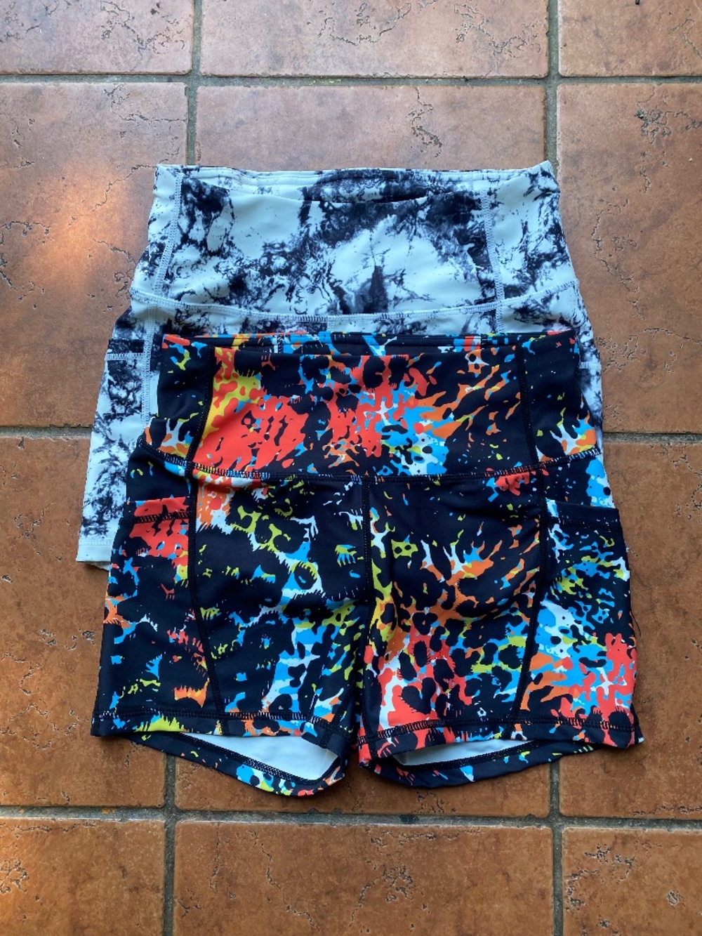 Women’s Athletic Shorts Pack of 2 Size Medium